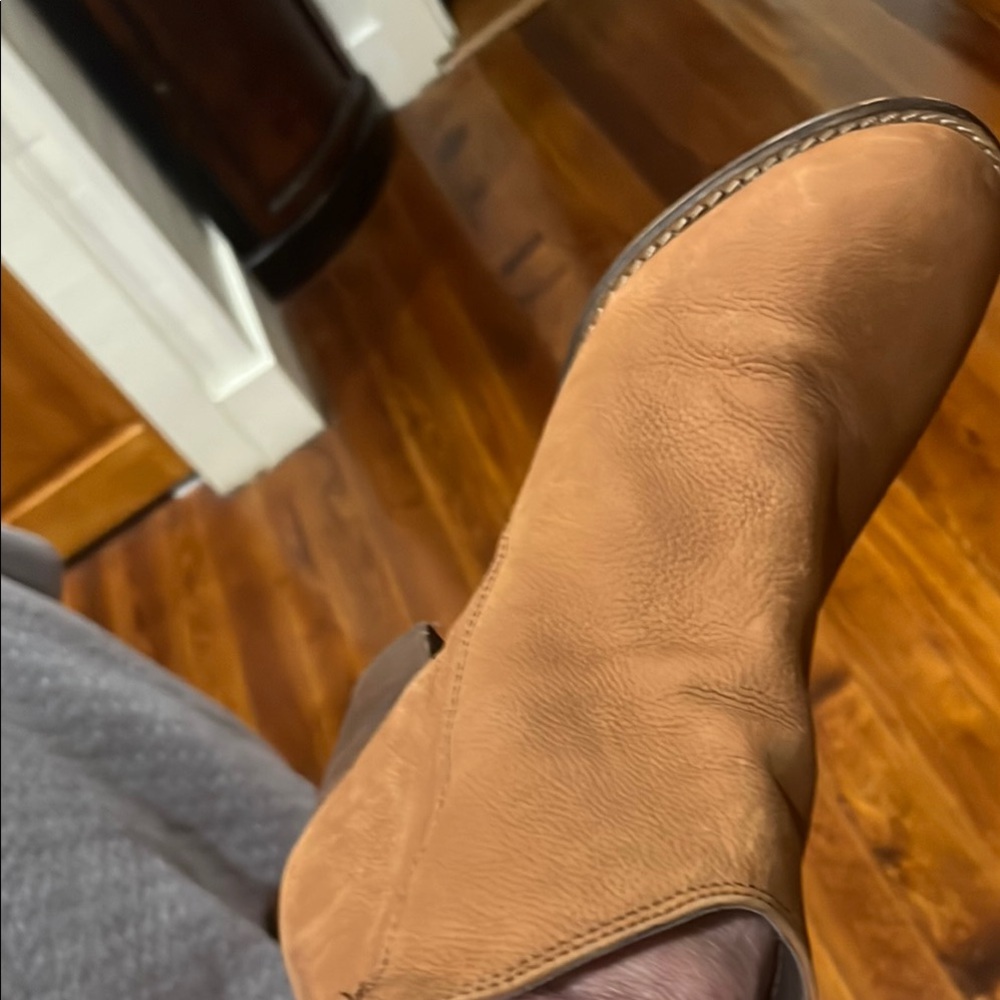 Steve Madden Tan Ankle Booties - Picture 6 of 9